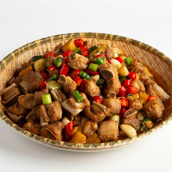 自贡生爆排骨粒 Zigong Styles Stir-Fried Pork Rib